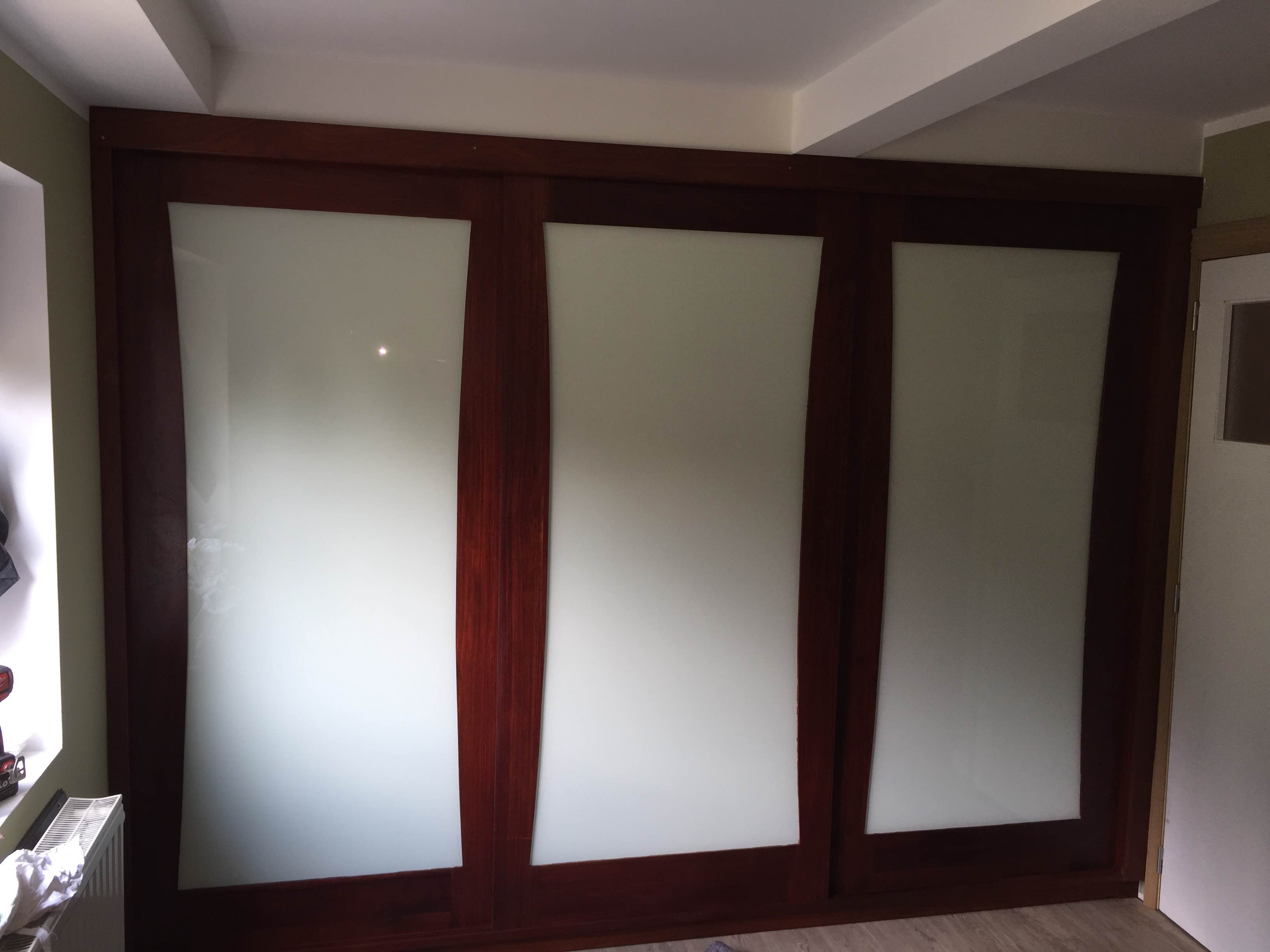 Placard-dressing en padouk